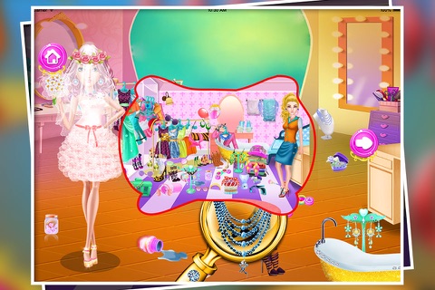 girl makeover hidden object - very cute hidden object game - girly games screenshot 2