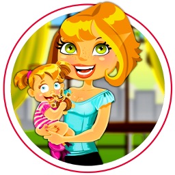 Baby Sitter Nanny Care & Play - Help the au pair in babysitting mommy's little baby girl