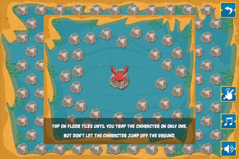 Trap The Red Crab Pro - best brain train arcade game screenshot 2