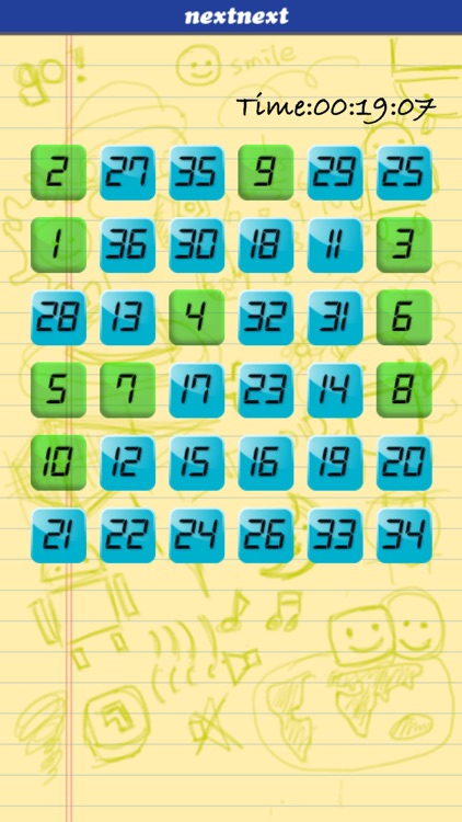 Touch Number In Order - Brain Training