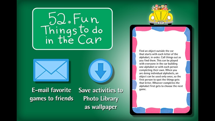 52 Things to do in the Car