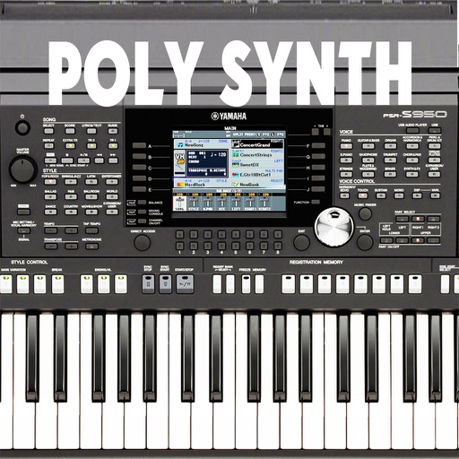 Polyphony synthesizer with a low delay (low latency musical synth) and distortion HD version FULL