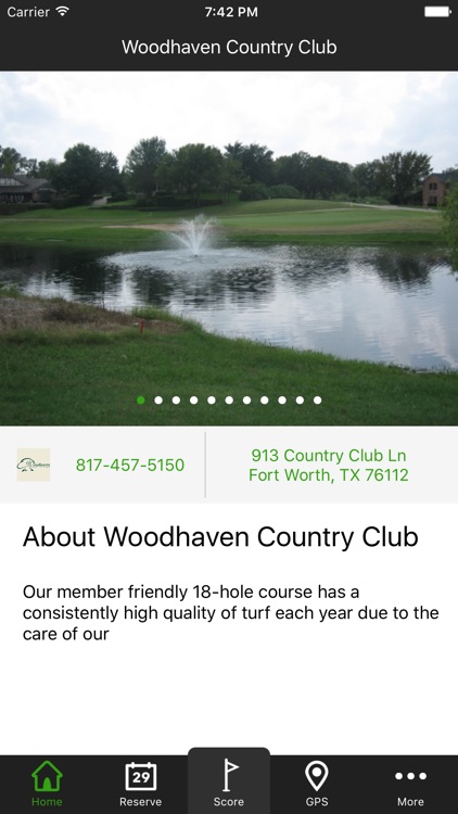 Woodhaven Country Club - Scorecards, Maps, and Reservations