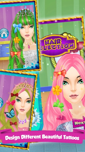 Hair Tattoo Princess Beauty(圖2)-速報App