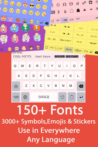 Color Fonts Keyboard Pro screenshot 2
