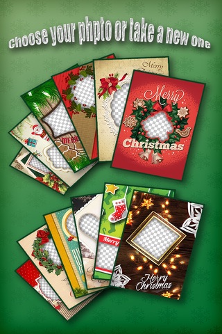 Christmas Photo Collage & Cards Maker Pro - Mail Thank You & Send Wishes with Greeting Quotes Stickers screenshot 2