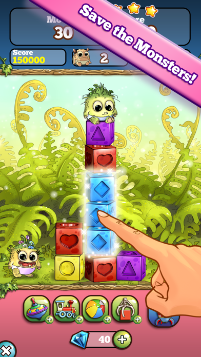 Baby Blocks - Puzzle Monsters! Screenshot 1