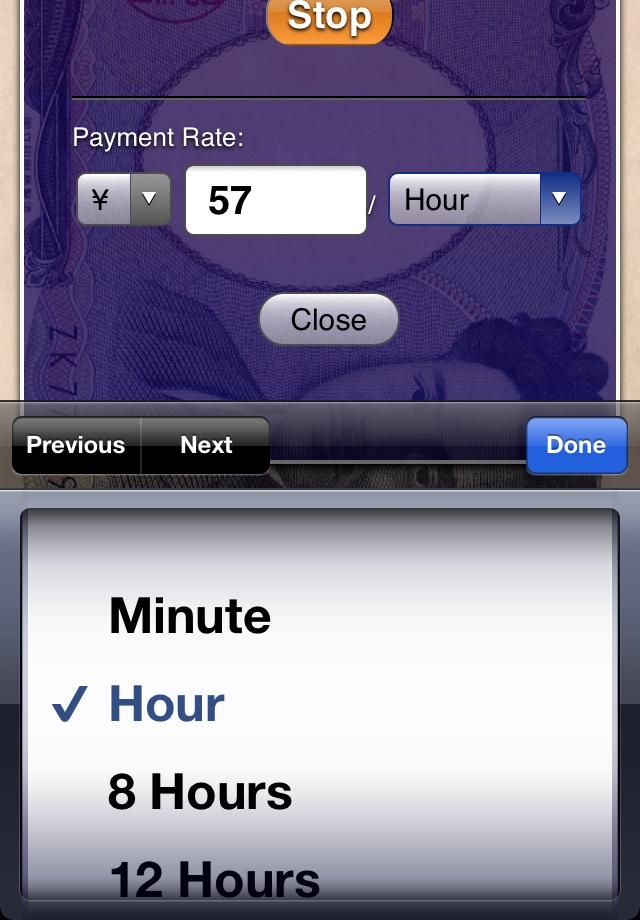 Pay Timer Lite screenshot 4