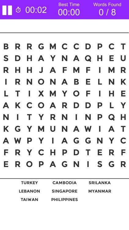 Word Search Puzzle!