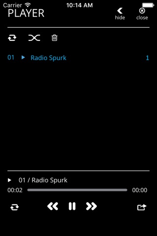 Radio Spurk screenshot 3