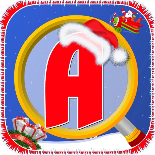 Christmas Hidden Alphabtes Kids Special Icon