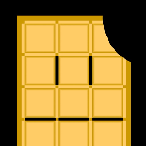 Golden Choco Lines Icon
