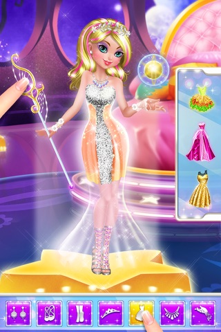 Magic Princess - Star Girls Makeup and Dress Up screenshot 2