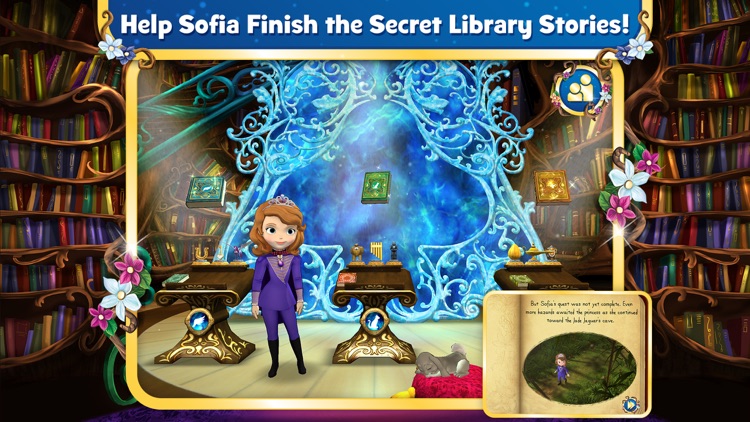 Sofia the First: The Secret Library screenshot-0