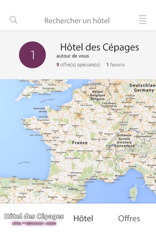 Hôtel des Cépages screenshot 3