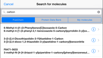 3D Molecules Editor Screenshot 5