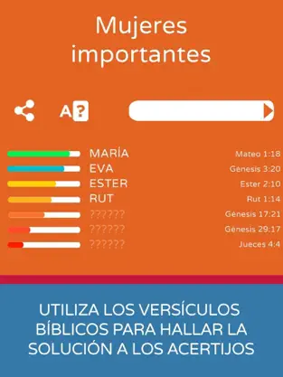 Captura de Pantalla 5 BibleUP! Enigmas Bíblicos iphone