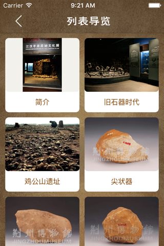 荆州博物馆导览服务平台 screenshot 3
