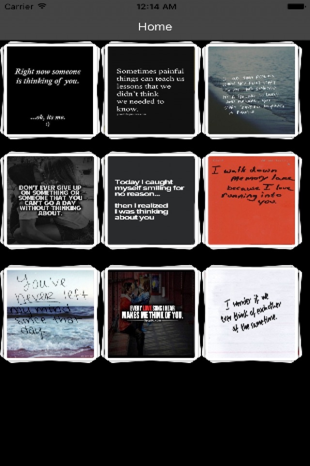 Thinking of You Quotes screenshot 2