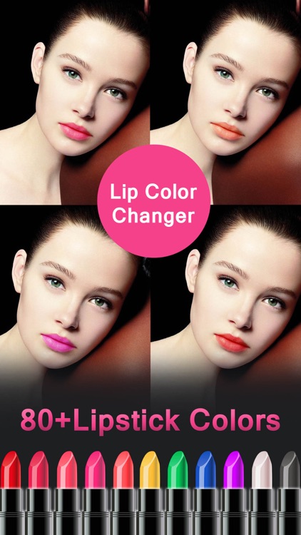 Lip Color Changer - Makeup Booth to Change Lipstick Shades & Got Glossy Lips