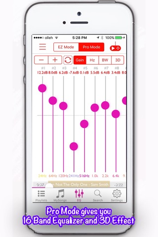 EQ Player Plus screenshot 4