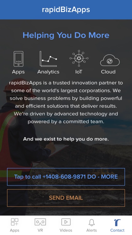 rapidBizApps - App catalog for Mining. To Do More. Faster. Cheaper.