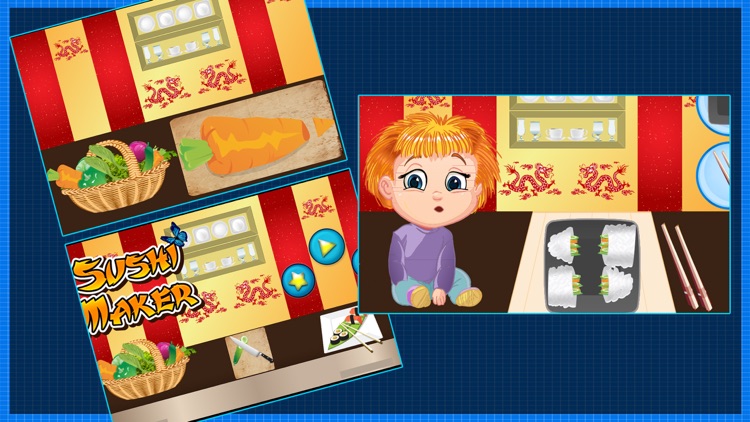 Sushi Maker – Make food in this cooking chef game for kids screenshot-3