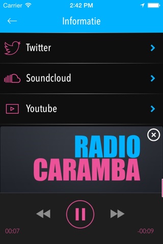 Radio Caramba screenshot 3