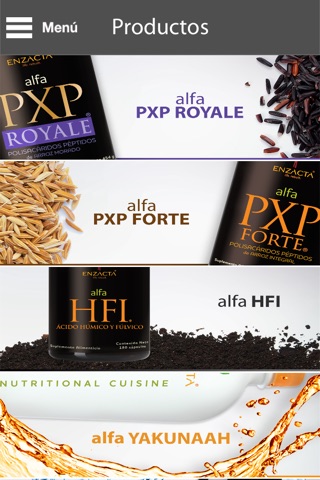 Nutritional products screenshot 3