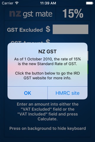 NZ GST Mate - New Zealand GST Calculator screenshot 4