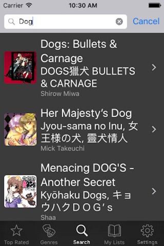 Manga Finder screenshot 4