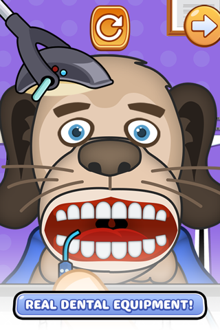 Pet Vet Celebrity Dentist Game screenshot 4
