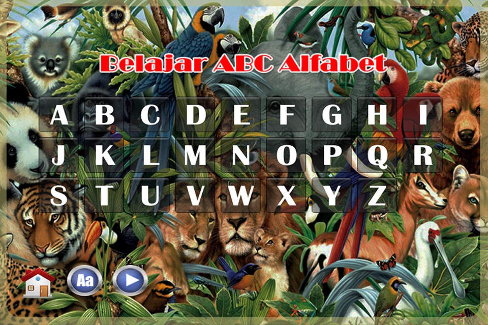 Belajar Membaca Alfabet screenshot 2