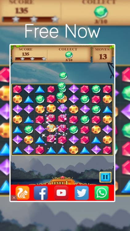 Jewel Unblock Puzzle - Jewel Diamond Edition