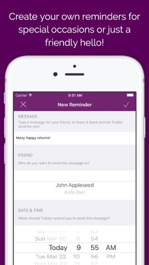 Tickler - Reminders to Keep in Touch with Friends and Family(圖2)-速報App