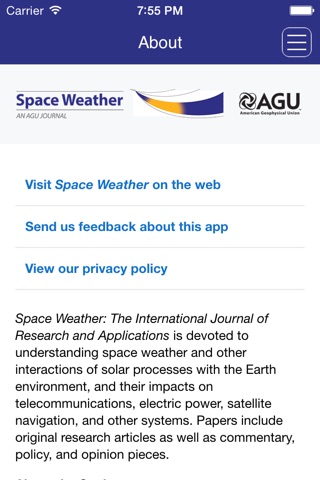 Space Weather Journal screenshot 4