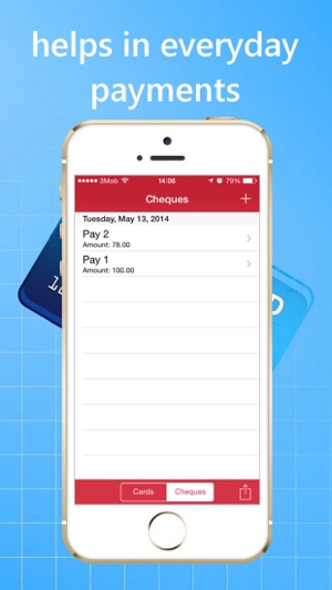 Credit Cards and Cheques Keeper(圖4)-速報App