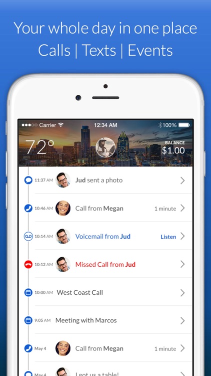 YouRoam: WiFi phone calls and text messaging
