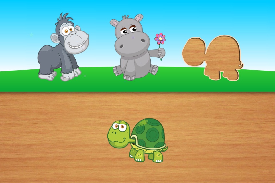 Cute puzzles for kids - toddlers educational games and children's preschool learning screenshot 2