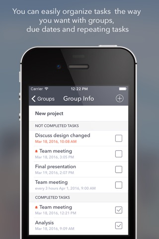 GTD Plus – to do and task list screenshot 3