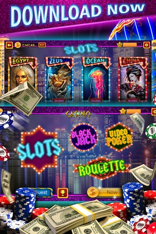 Las Vegas Madness Slots Machines – Free Classic 5-Reel Slot Tournament & Spin to jackpots screenshot 2
