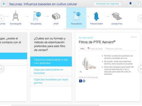 Merck Millipore Selector de Filtro screenshot 3