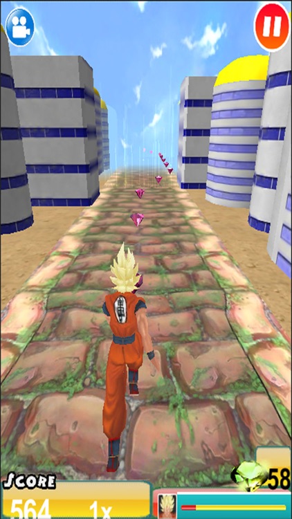 3D Super Saiyan Evolution Battle Run- Unofficial Dragon Ball Edition: With Goku, Piccolo, Gohan & Vegeta screenshot-4