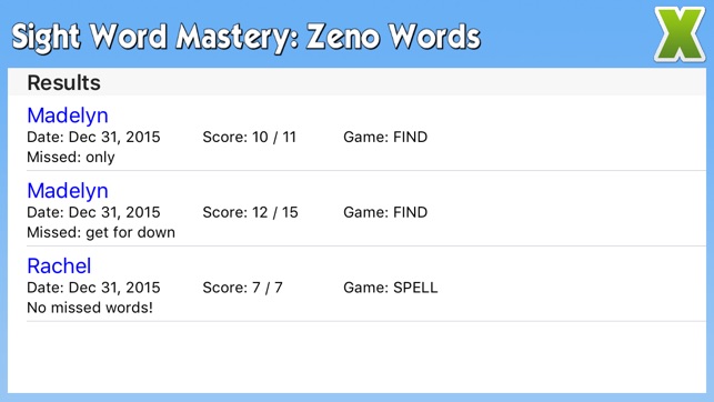 Sight Word Mastery: Zeno Words(圖4)-速報App