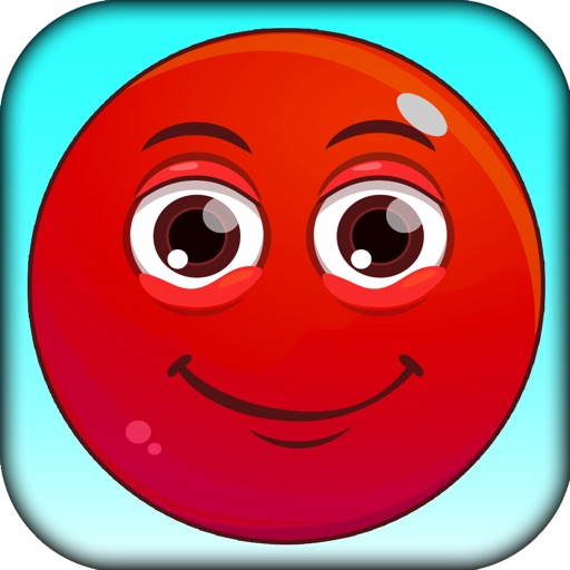 Red Jumpy Bounce King Ball - Jump Game to pass time and kill time in toilet iOS App