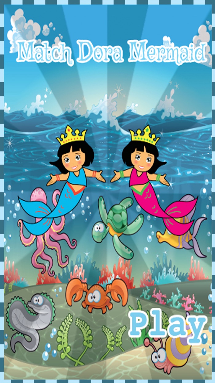 Match For Dora Mermaid Princess and Friends
