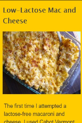 Cheese Sauce Recipes screenshot 2