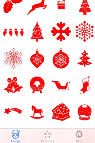 Christmas Emoji Emoticons screenshot 3