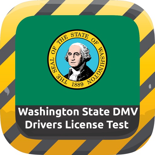 Washington DMV Drivers License Handbook & WA Signs Flashcards icon