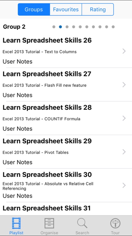 Learn Spreadsheet Skills
